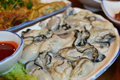 統営の名物「牡蠣料理」