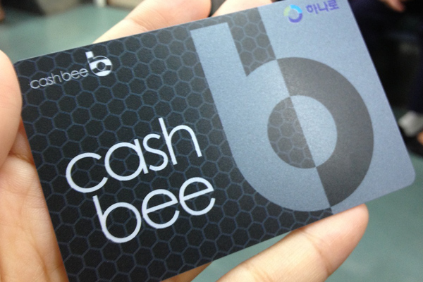 交通カード「cash bee」