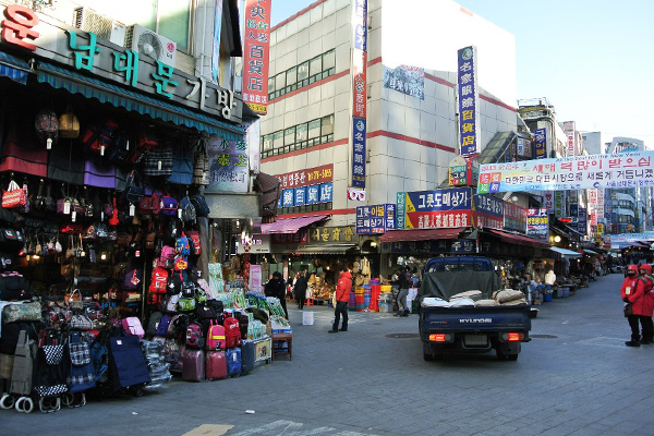 ソウルの南大門市場
